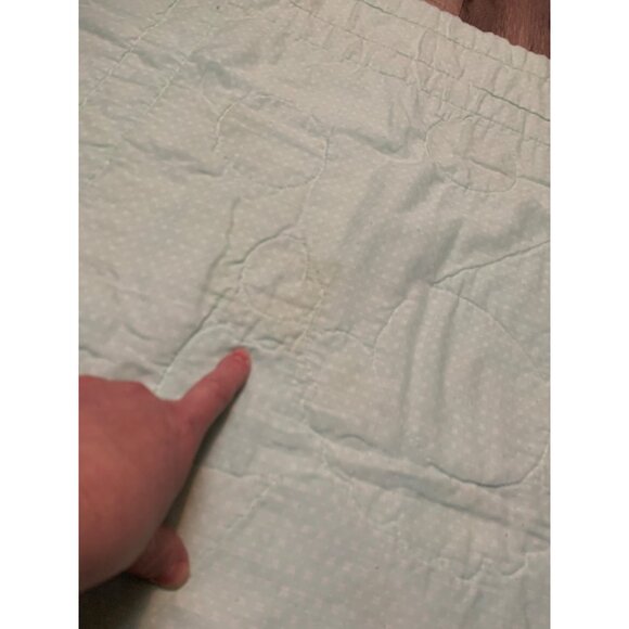 41 x 32 Clown Quilted Baby Blanket Homemade Fabric Panel Design Balloons ABC’s - Picture 10 of 13